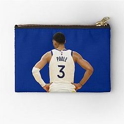 Jordan Poole Back Zipper Pouch