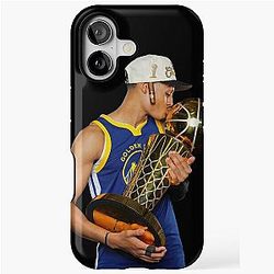 Jordan Poole Kiss Champions iPhone Tough Case