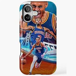 Jordan Poole 3 Jersey iPhone Case