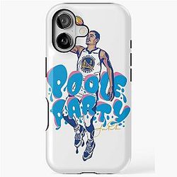 Jordan Poole Art - Poole Party iPhone Tough Case