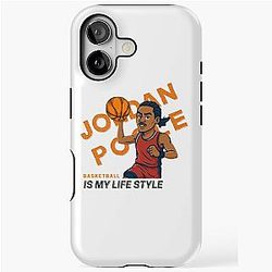 Jordan Poole Basketball My Lifestyle iPhone Tough Case