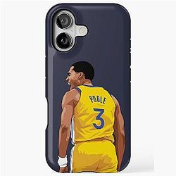 Jordan Vector Back Qiangy Tough Case for iPhone