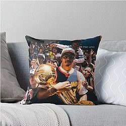 Jordan Poole 2022 Champion Throw Pillow