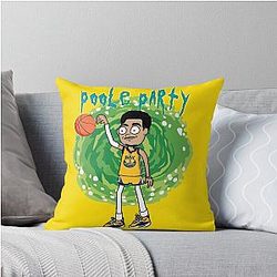 Jordan Poole Throw Pillow