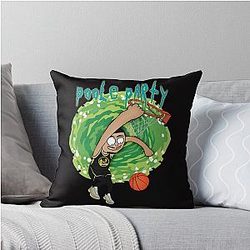 Jordan Poole Throw Pillow
