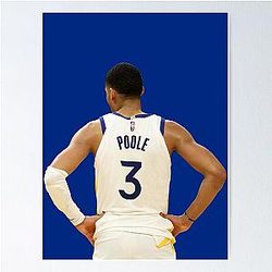 Jordan Poole 3 Point Poster