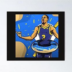 Jordan Poole 3 Jersey Poster