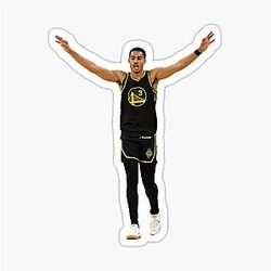 Jordan Poole Basketball - Poole Sticker