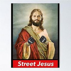 Jorge Masvidal Jesus Classic Poster