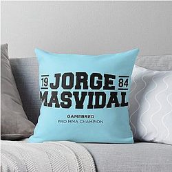 Jorge Masvidal Throw Pillow