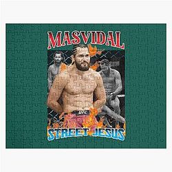 Jorge Masvidal Street Jesus Jigsaw Puzzle