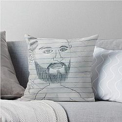 Jorge Masvidal Against the Cage Throw Pillow