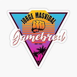 Jorge Masvidal Fight Island Sticker