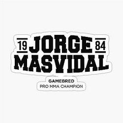 Jorge Masvidal Sticker
