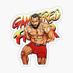 Jorge Masvidal Gamebred Fighter - UFC Sticker