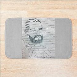 Jorge Masvidal Against the Cage Bath Mat