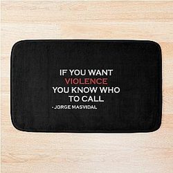 Jorge Masvidal Bathroom Mat