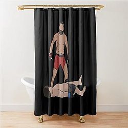 Jorge Masvidal KO's Ben Askren Shower Curtain