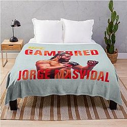 Jorge Masvidal Throw Blanket