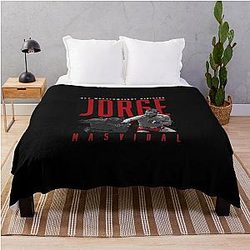 Jorge Masvidal Punch Throw Blanket