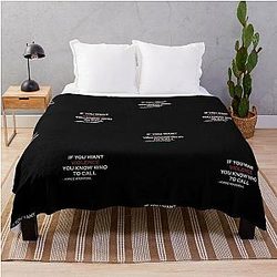 Jorge Masvidal Quote Throw Blanket