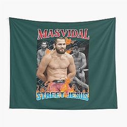 Jorge Masvidal Street Tapestry