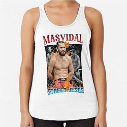 Jorge Masvidal Racerback Tank Top