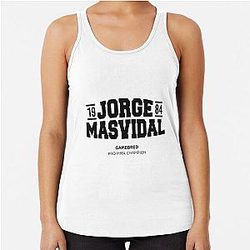 Jorge Masvidal Racerback Tank