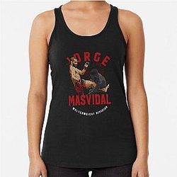 Jorge Masvidal Body Racerback Tank Top
