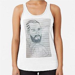Jorge Masvidal Against The Cage Racerback Tank Top