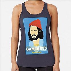 Jorge Masvidal Steve Zissou Racerback Tank Top