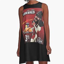 Jorge Masvidal 3 Piece Essential A-Line Dress