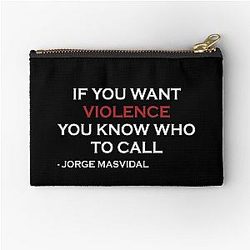 Jorge Masvidal Zipper Pouch
