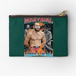Jorge Masvidal Street Jesus Zipper Pouch