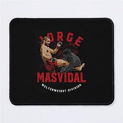 Jorge Masvidal Body Kick Mousepad