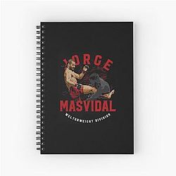 Jorge Masvidal Body Kick Notebook