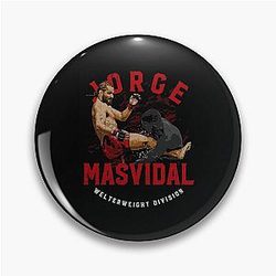 Jorge Masvidal Body Kick Pin