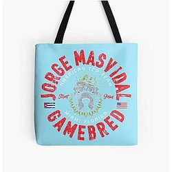 Jorge Masvidal Over Print Tote Bag