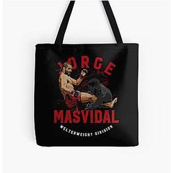 Jorge Masvidal Body Kick Tote Bag