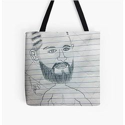 Jorge Masvidal Against The Cage Baddrawings Tote Bag