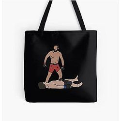 Jorge Masvidal KOs Ben Askren All Over Print Tote Bag