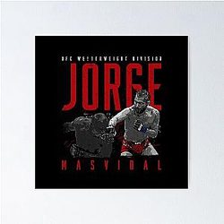 Jorge Masvidal Punch Poster