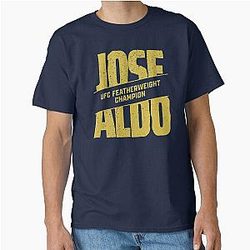 Jose Aldo - UFC Featherweight Champion Typography Classic T-Shirt