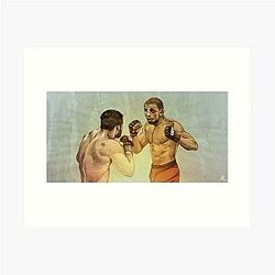 Jose Aldo vs. Chad Mendes The Night We Faced Aldo Art Print