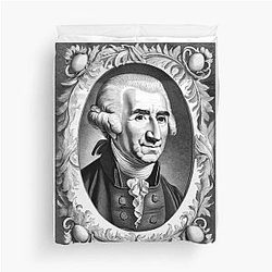 Franz Joseph Haydn Duvet Cover