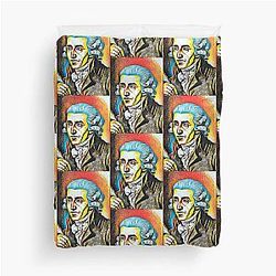 Joseph Haydn Portrait Wall Art Duvet Cover