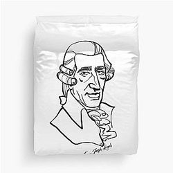 Franz Joseph Haydn Duvet Cover