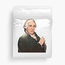Father of the Symphony Joseph Haydn Duvet Cover