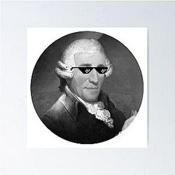 Thug Life Joseph Haydn Poster