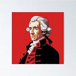 Franz Joseph Haydn - Minimalism Poster